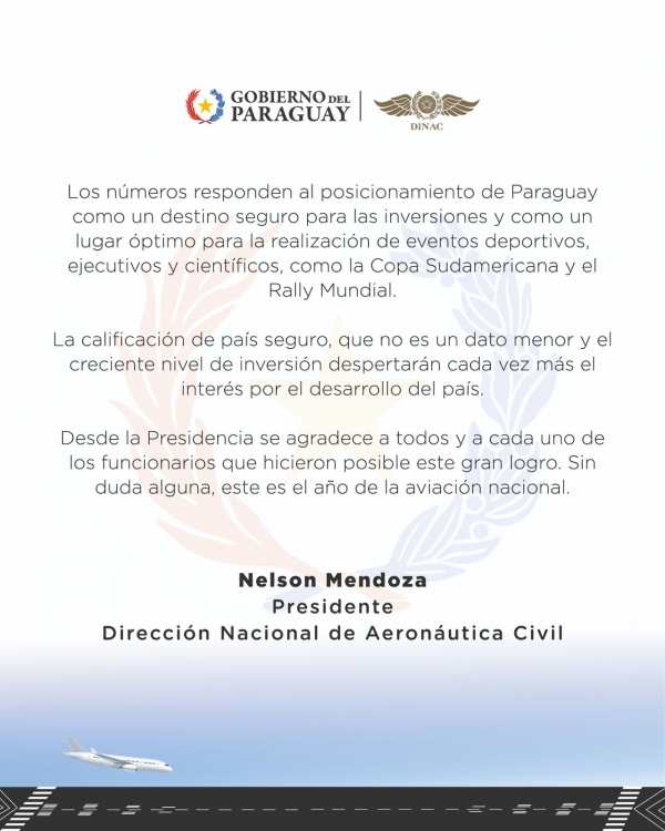 DINAC supera récord de pasajeros antes de terminar el 2025