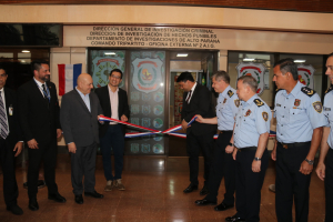 Inauguración oficial de la oficina externa N°2 del Departamento de Investigación de Alto Paraná y la División del Comando Tripartito Delegación Paraguaya