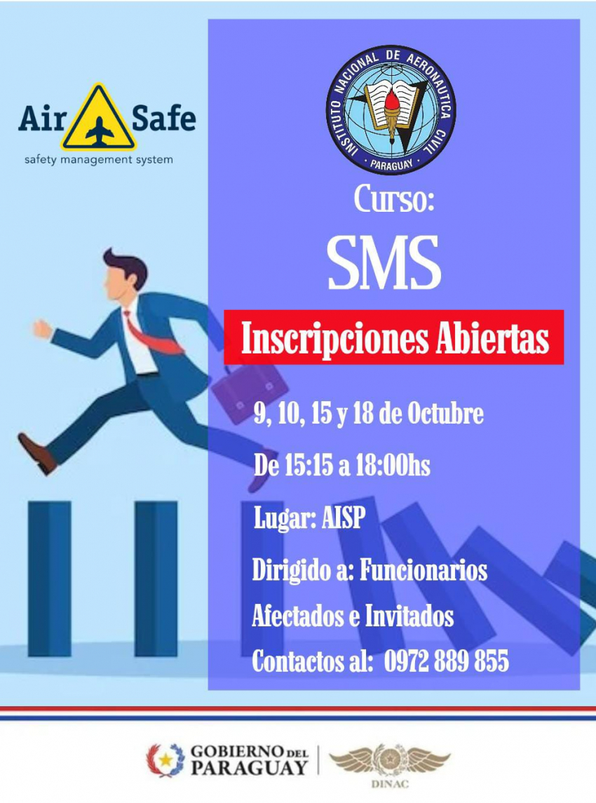 Convocatoria al Curso "SMS" (Inicio 9 de octubre 2024)