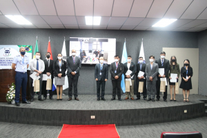 Evento de Apertura de las Actividades en el marco de la Cooperación Triangular entre DINAC, SENAI y KOICA para el Proyecto de Mejoramiento de Capacidades de los Profesionales de Mantenimiento Aeronáutico en Paraguay