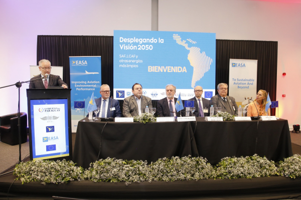 Apertura del Taller Regional sobre la &quot;Implementación de la Visión 2050 sobre Combustibles de Aviación Sostenibles (SAF), Combustibles de Aviación con menos Emisiones de Carbono (LCAF) y otras Energías más Limpias para la Aviación&quot;