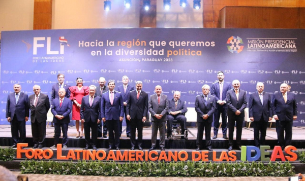 El Presidente de la DINAC, Ing. Félix Kanazawa participó del Primer Foro Latinoamericano de las Ideas 2023.