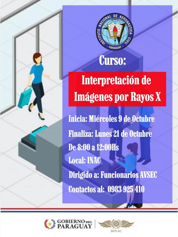 Convocatoria al Curso &quot;Interpretación de Imágenes por Rayos X&quot;