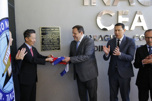 DINAC y KOICA inauguran el Centro de Entrenamiento de Aviación (CEA)